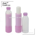 CC2513 Soda bottle shape lip balm container with customized color lip balm and private label